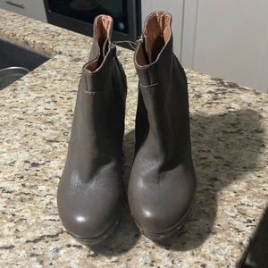 Lucky Brand Jeans Leather Heels